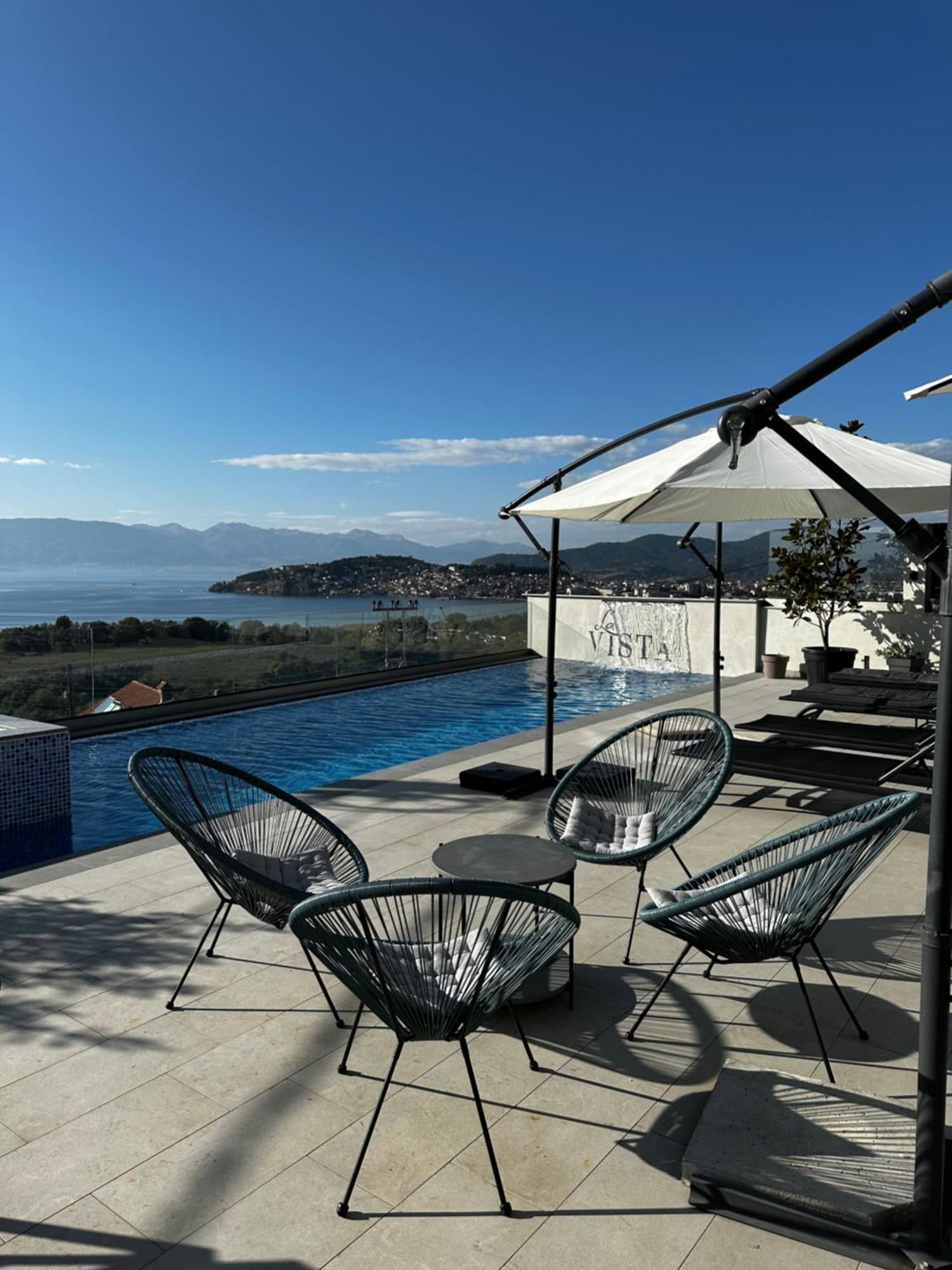 La Vista Luxury Villa Ohrid Exterior foto