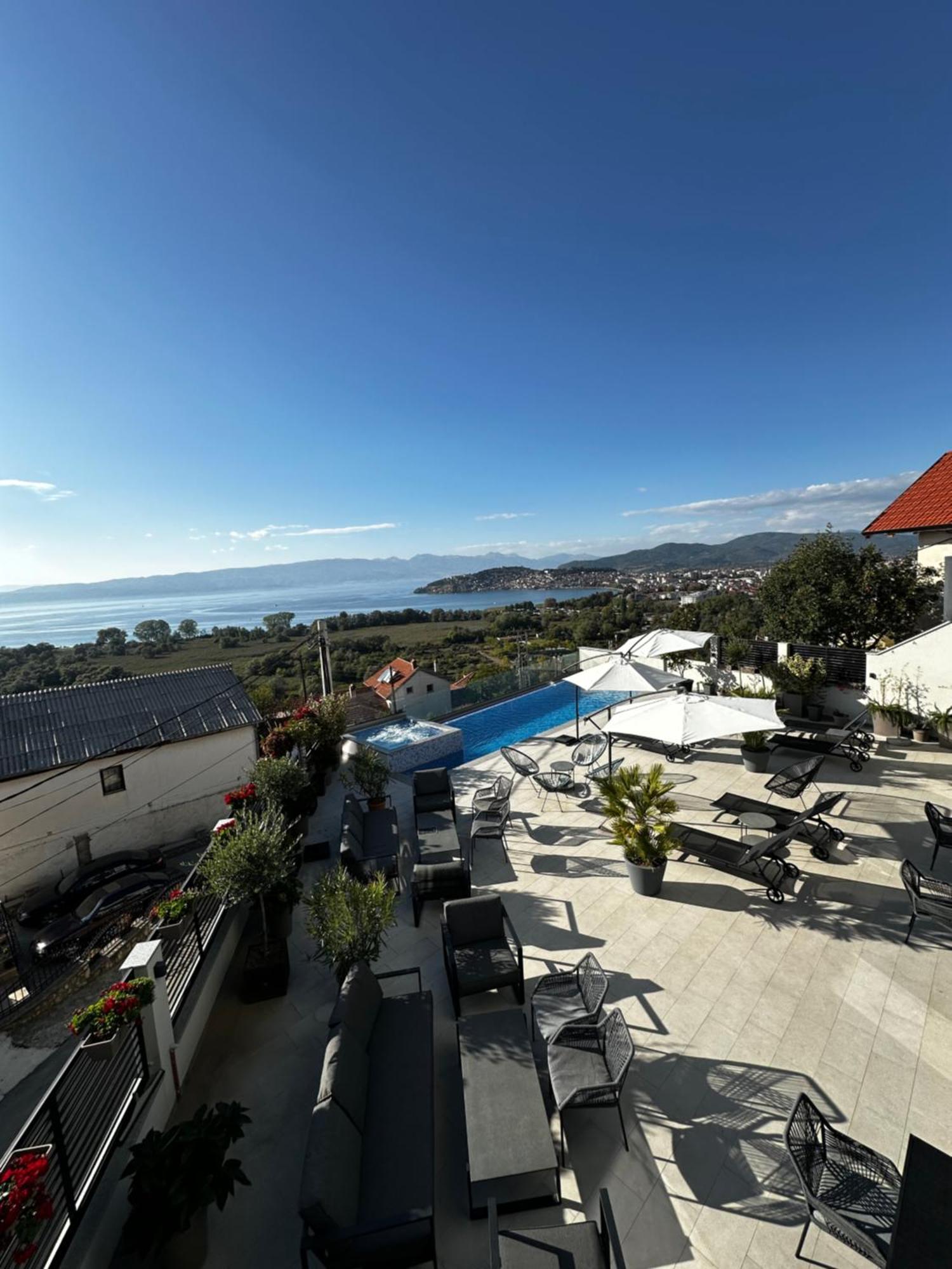 La Vista Luxury Villa Ohrid Exterior foto