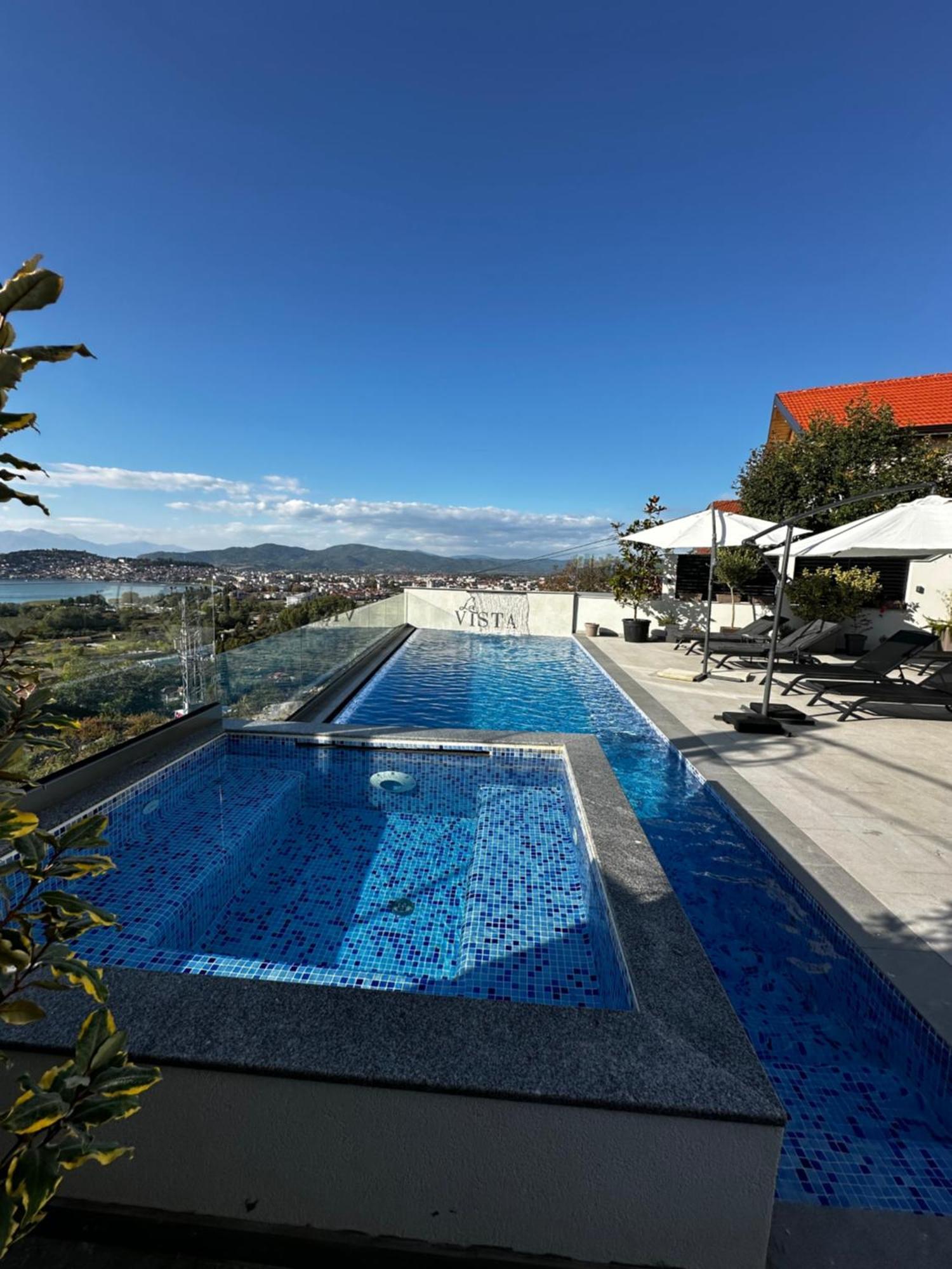 La Vista Luxury Villa Ohrid Exterior foto