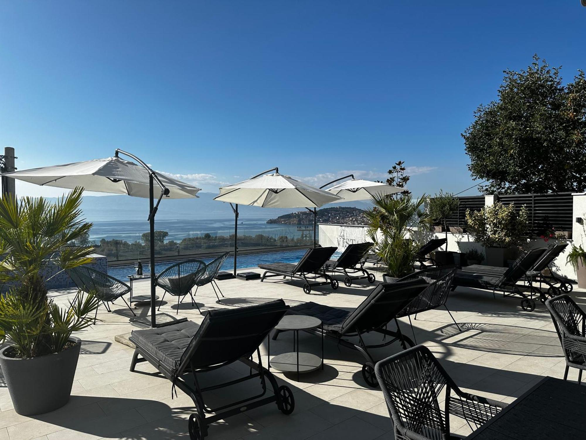 La Vista Luxury Villa Ohrid Exterior foto