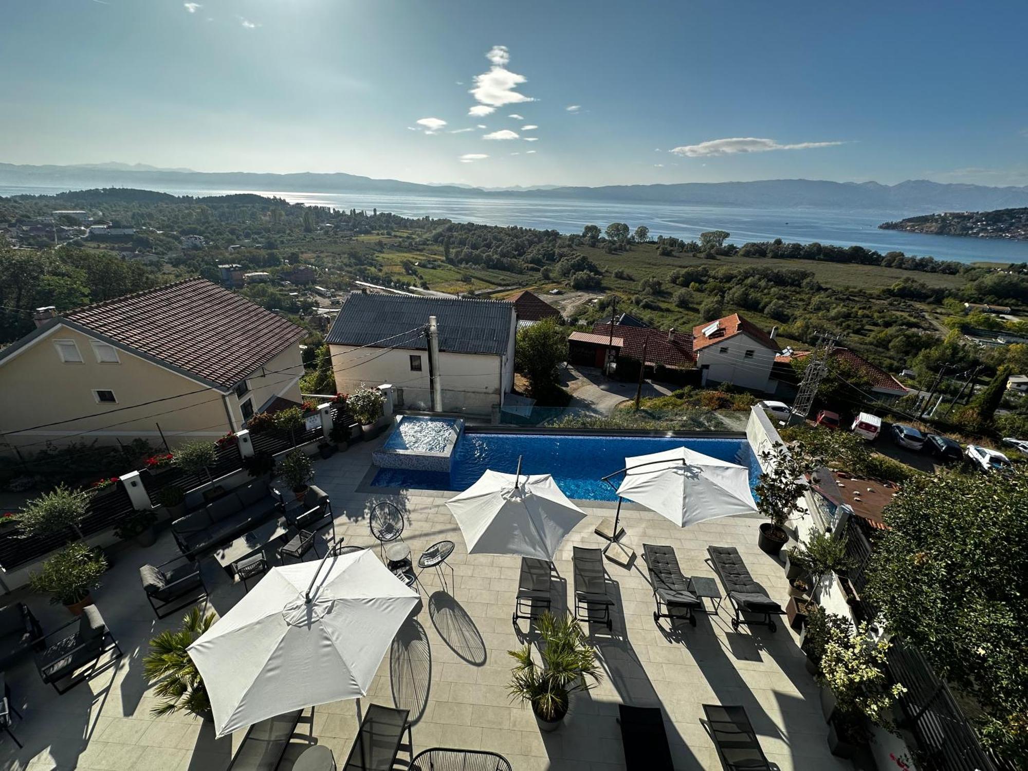 La Vista Luxury Villa Ohrid Exterior foto