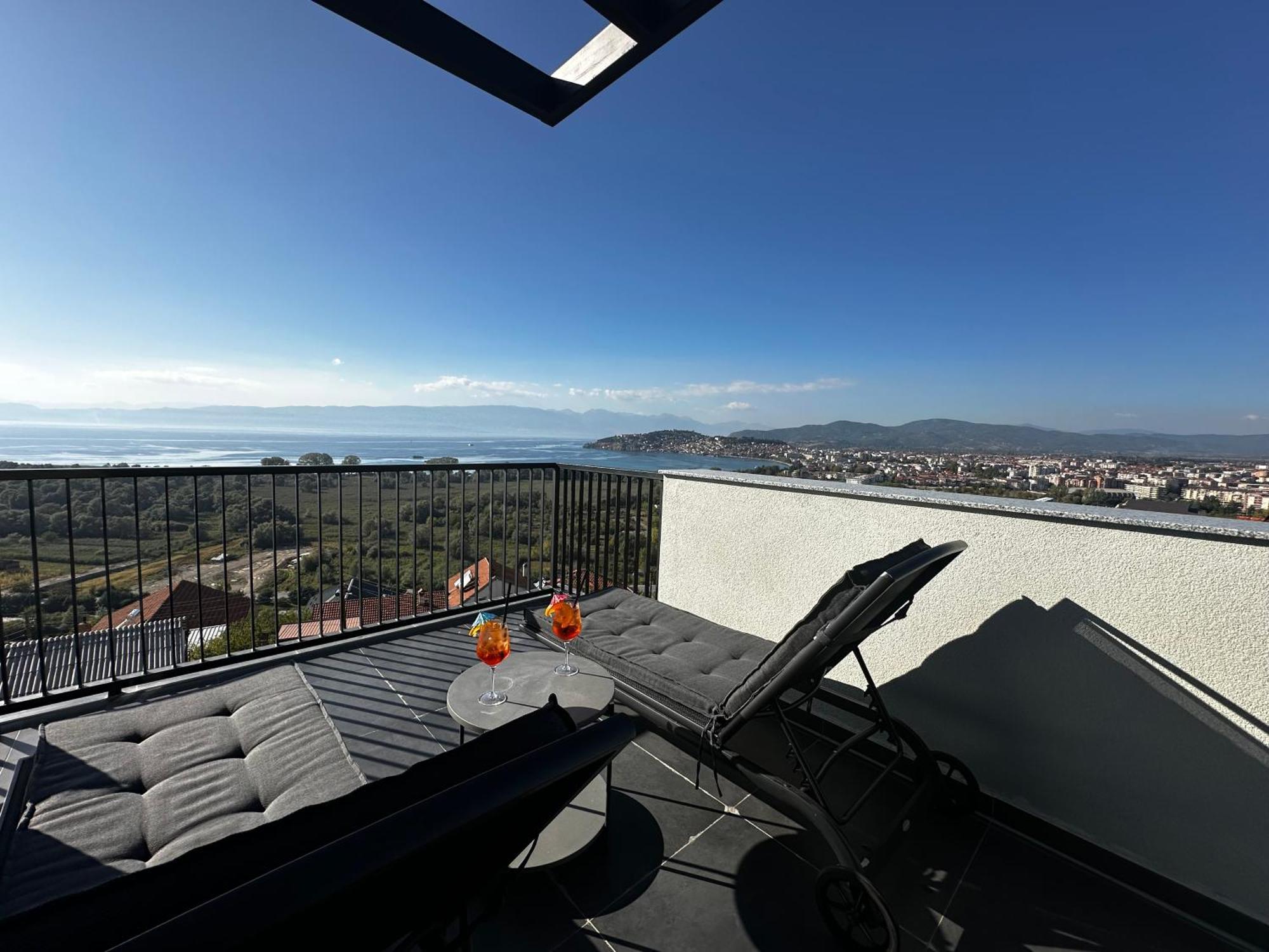 La Vista Luxury Villa Ohrid Exterior foto